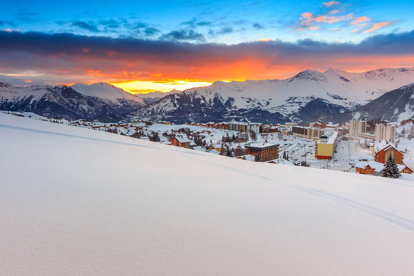 Les Sybelles, Savoie, France