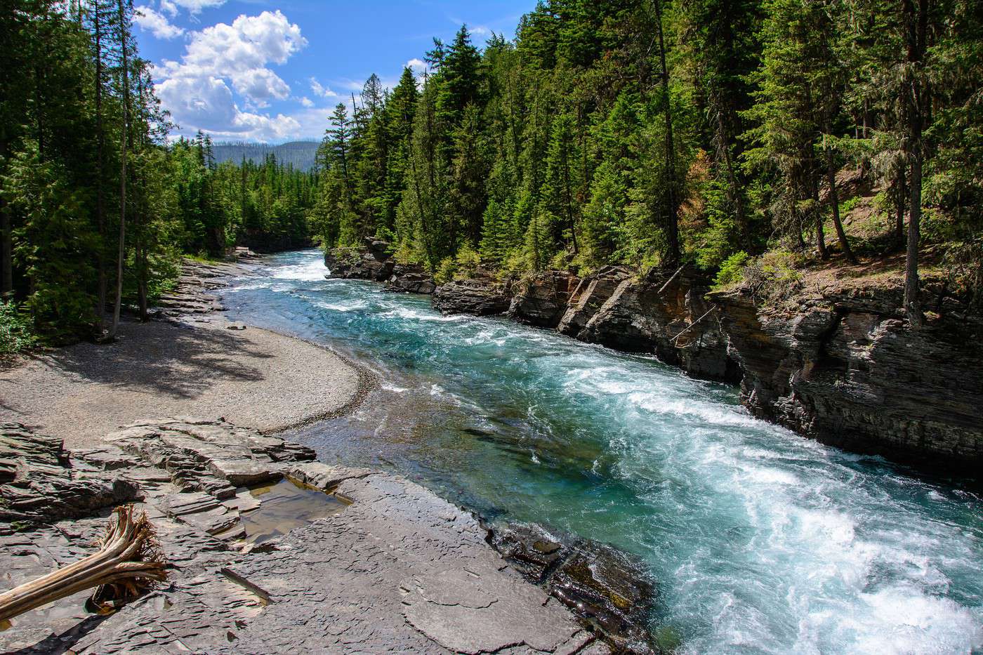 Vall&eacute;e de la Flathead, Montana, &Eacute;tats-Unis