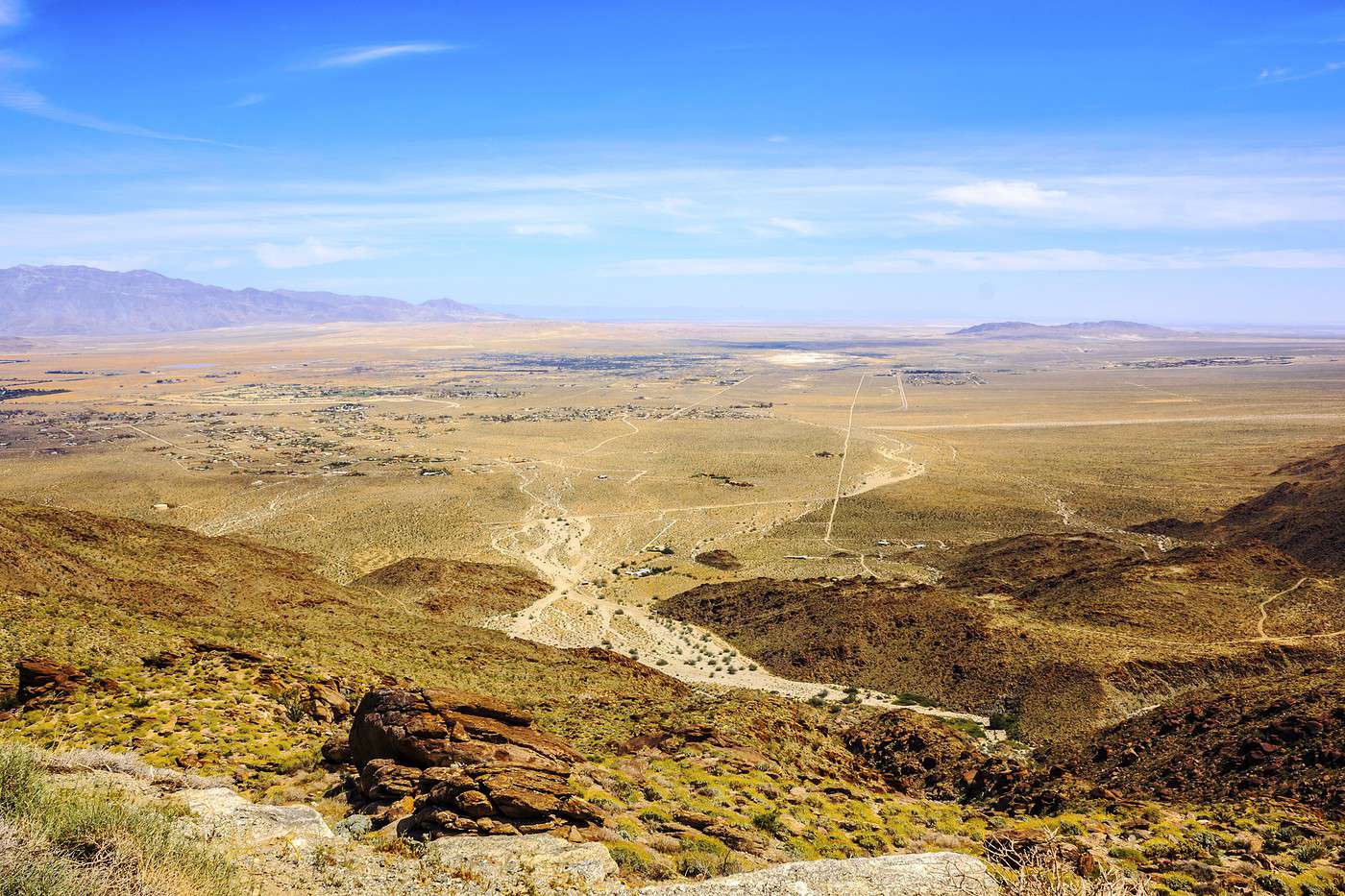 Parc d'état d'Anza-Borrego Desert, Californie, États-Unis