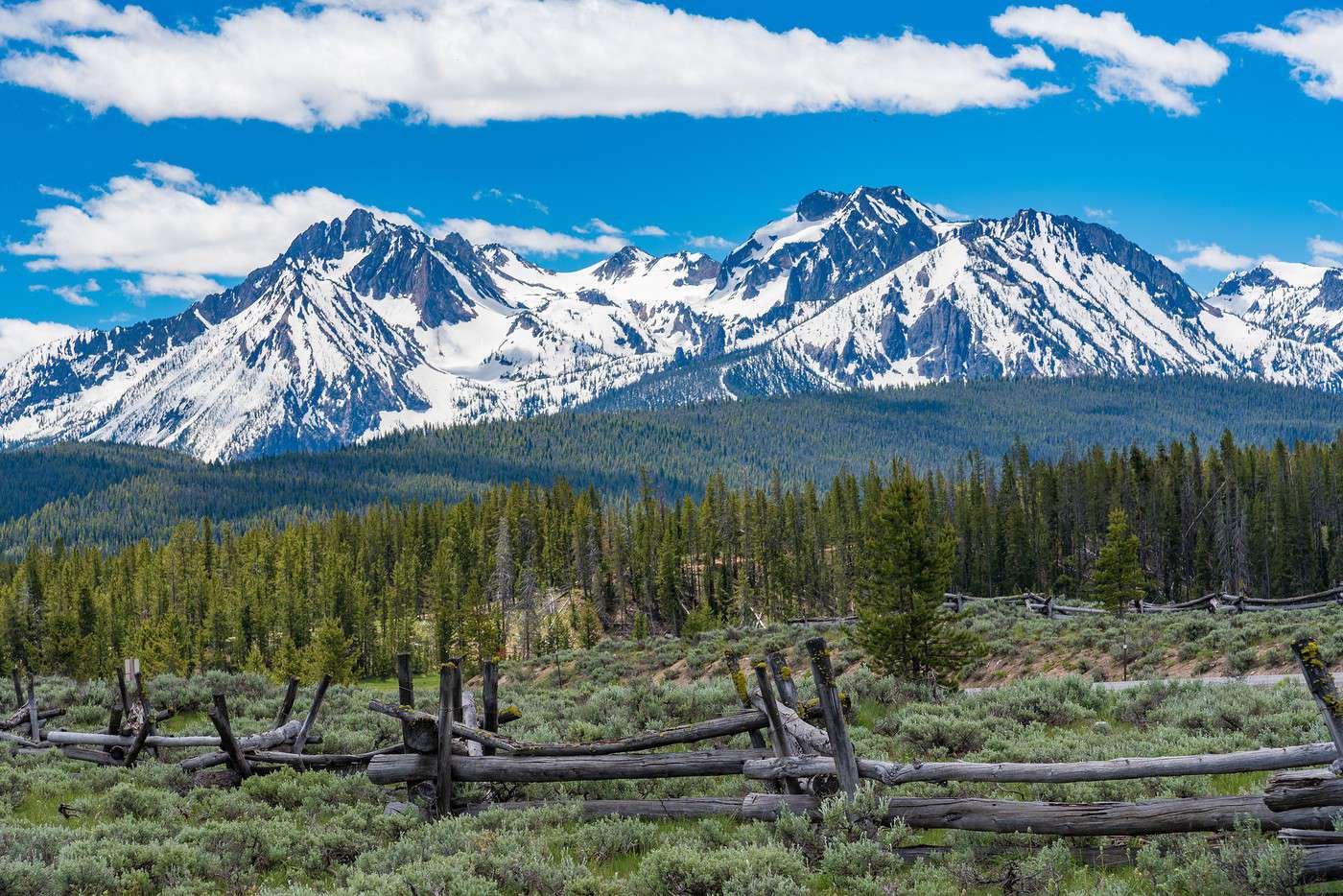 Sawtooth Range, Idaho, États-Unis