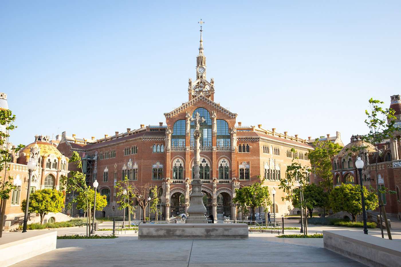 H&ocirc;pital de Sant Pau, Barcelone, Espagne