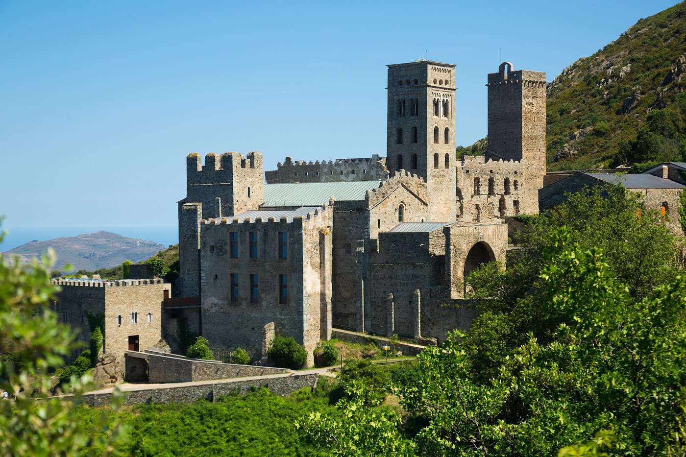 Monast&egrave;re de Sant Pere de Rodes, Espagne