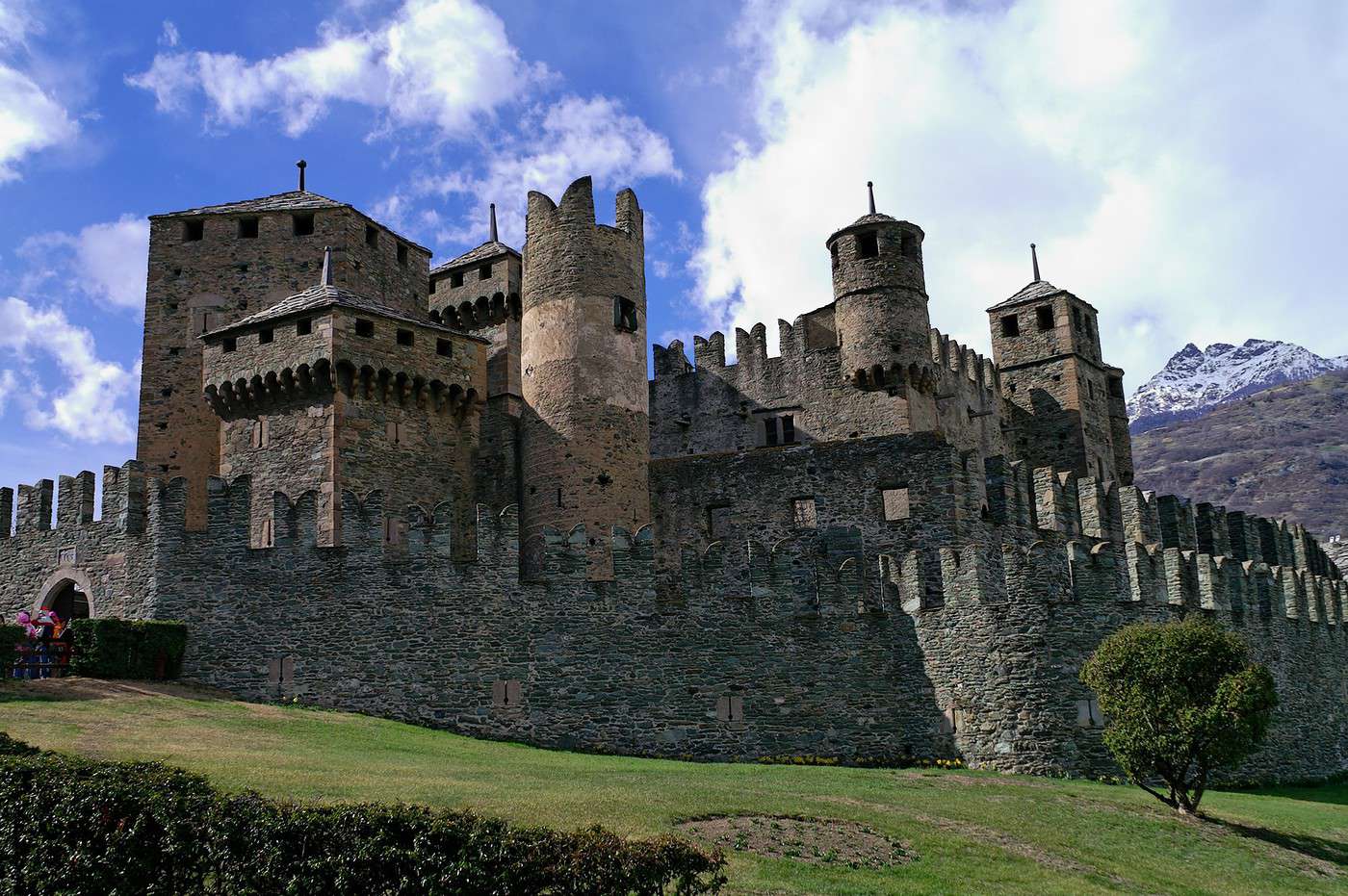 Ch&acirc;teau de F&eacute;nis, Italie