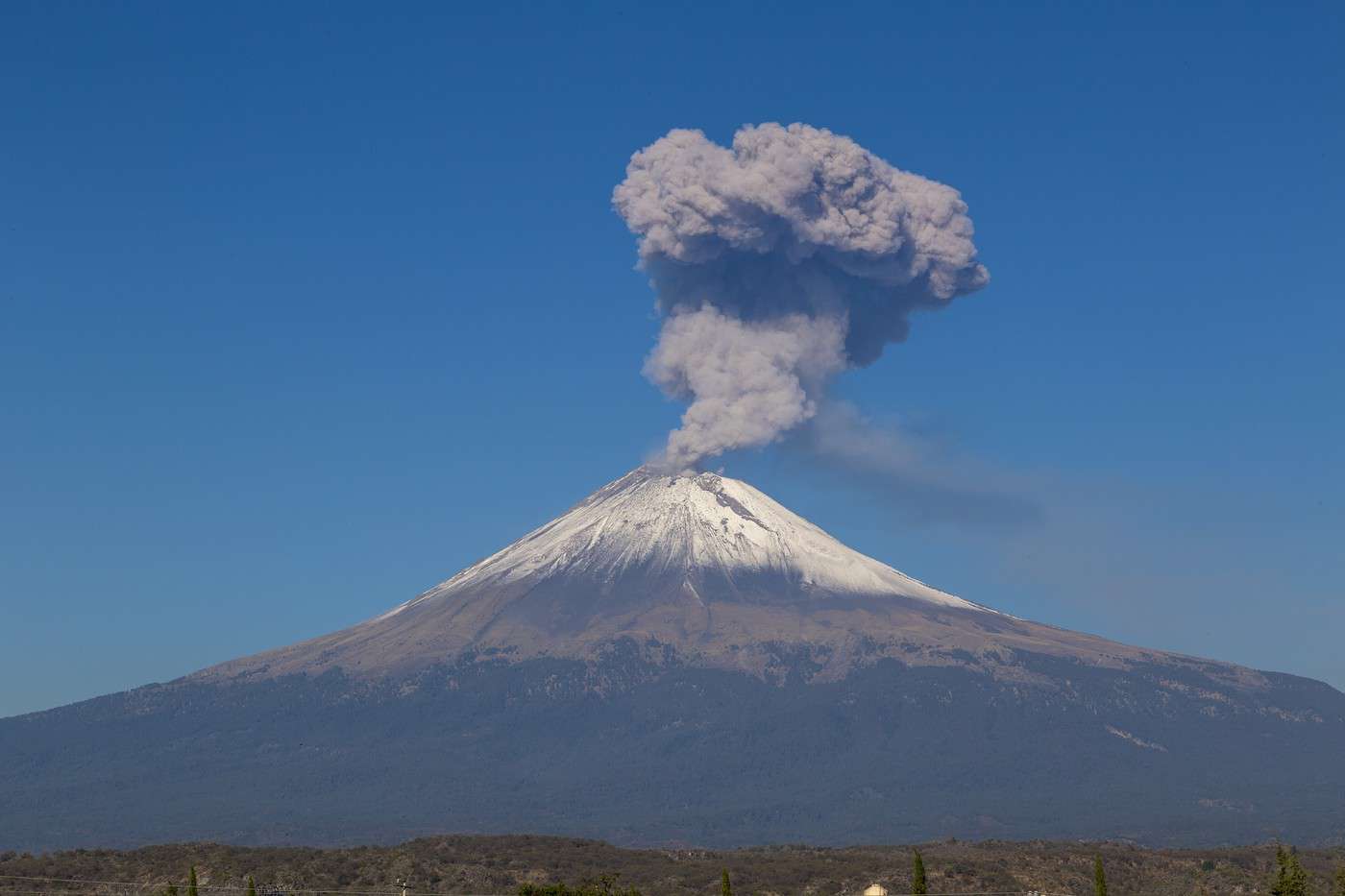 Popocatepetl, Mexique