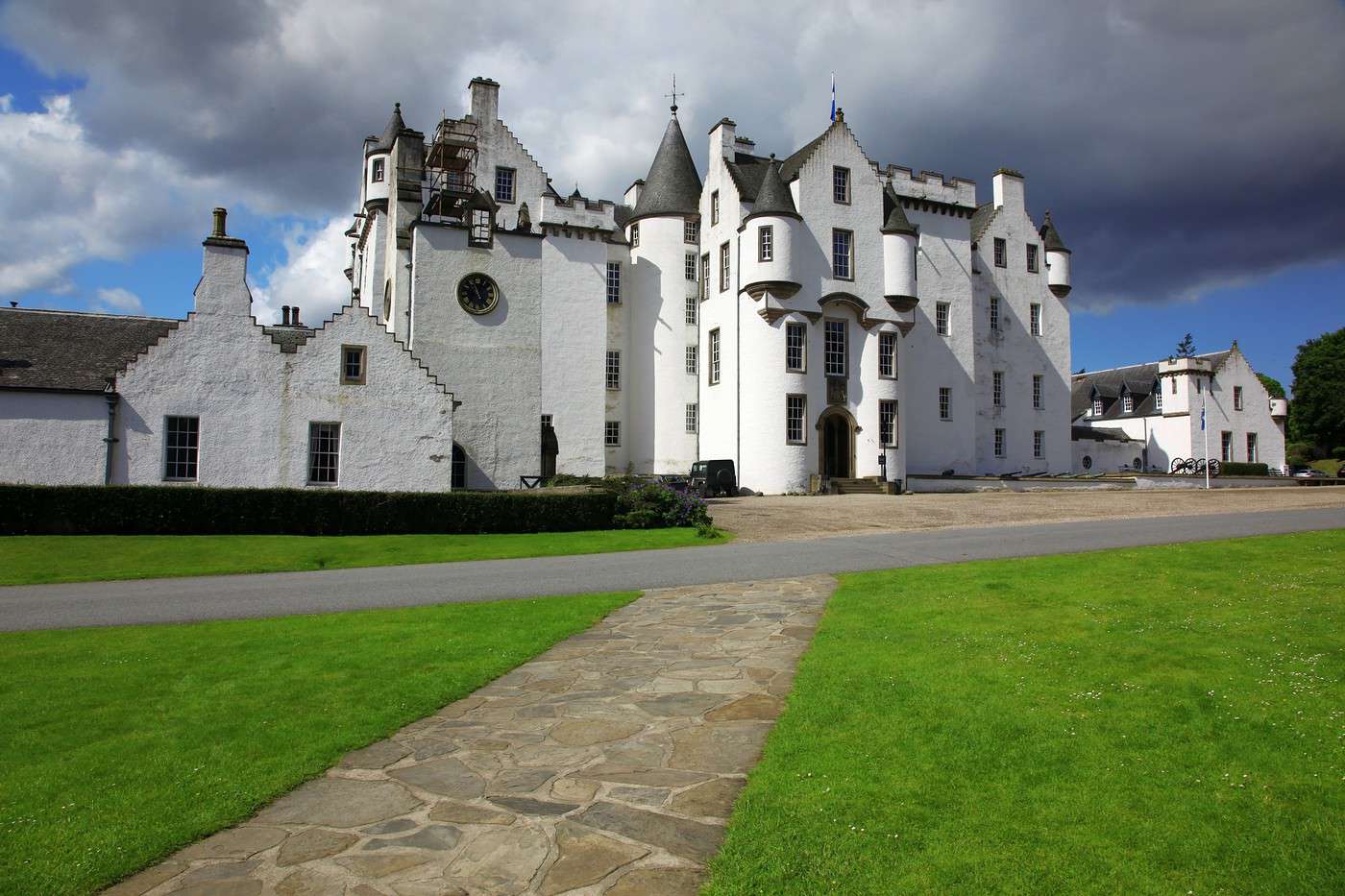 Ch&acirc;teau de Blair, Grande Bretagne