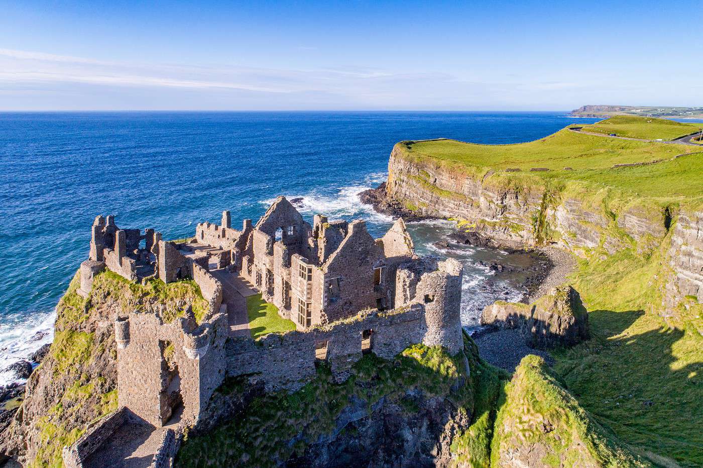 Dunluce, Grande Bretagne