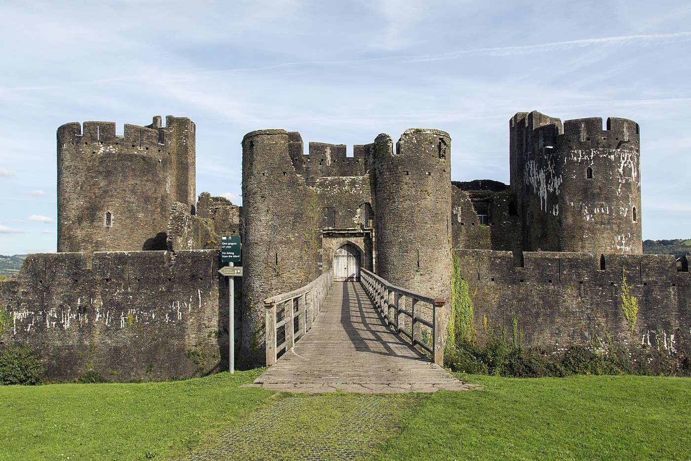Ch&acirc;teau de Caerphilly, Grande Bretagne