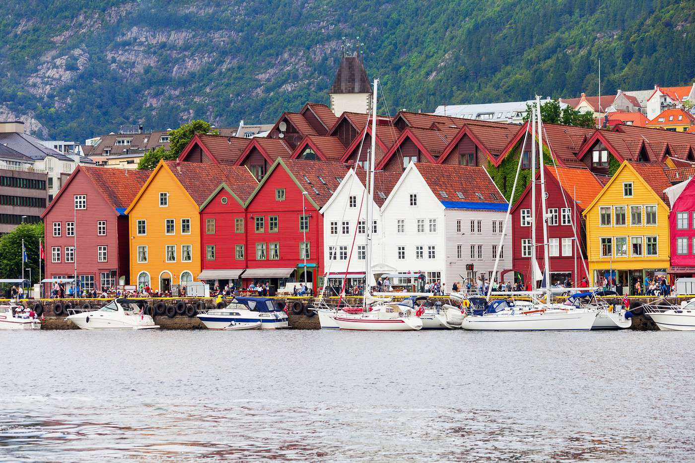 Quartier de Bryggen, Bergen, Norvège