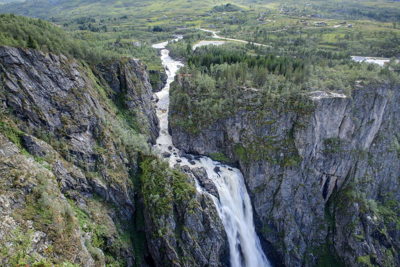 Cascade de Voringfossen, Norv&egrave;ge