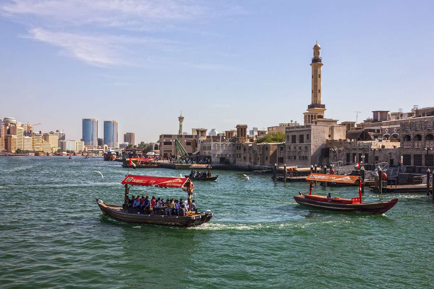 Dubai Creek, Dubai, Émirats Arabes Unis Dubai Creek, Dubai, Émirats Arabes Unis