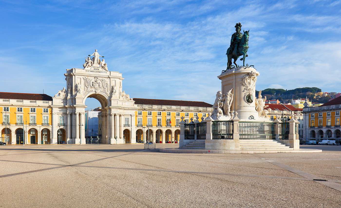 Praça do Comércio, Lisbonne, Portugal