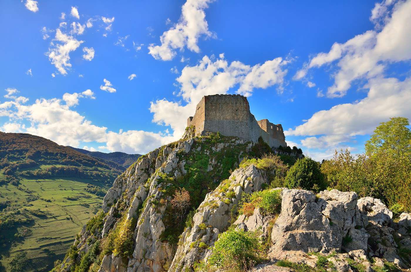 Ch&acirc;teau de Monts&eacute;gur, Ari&egrave;ge, France