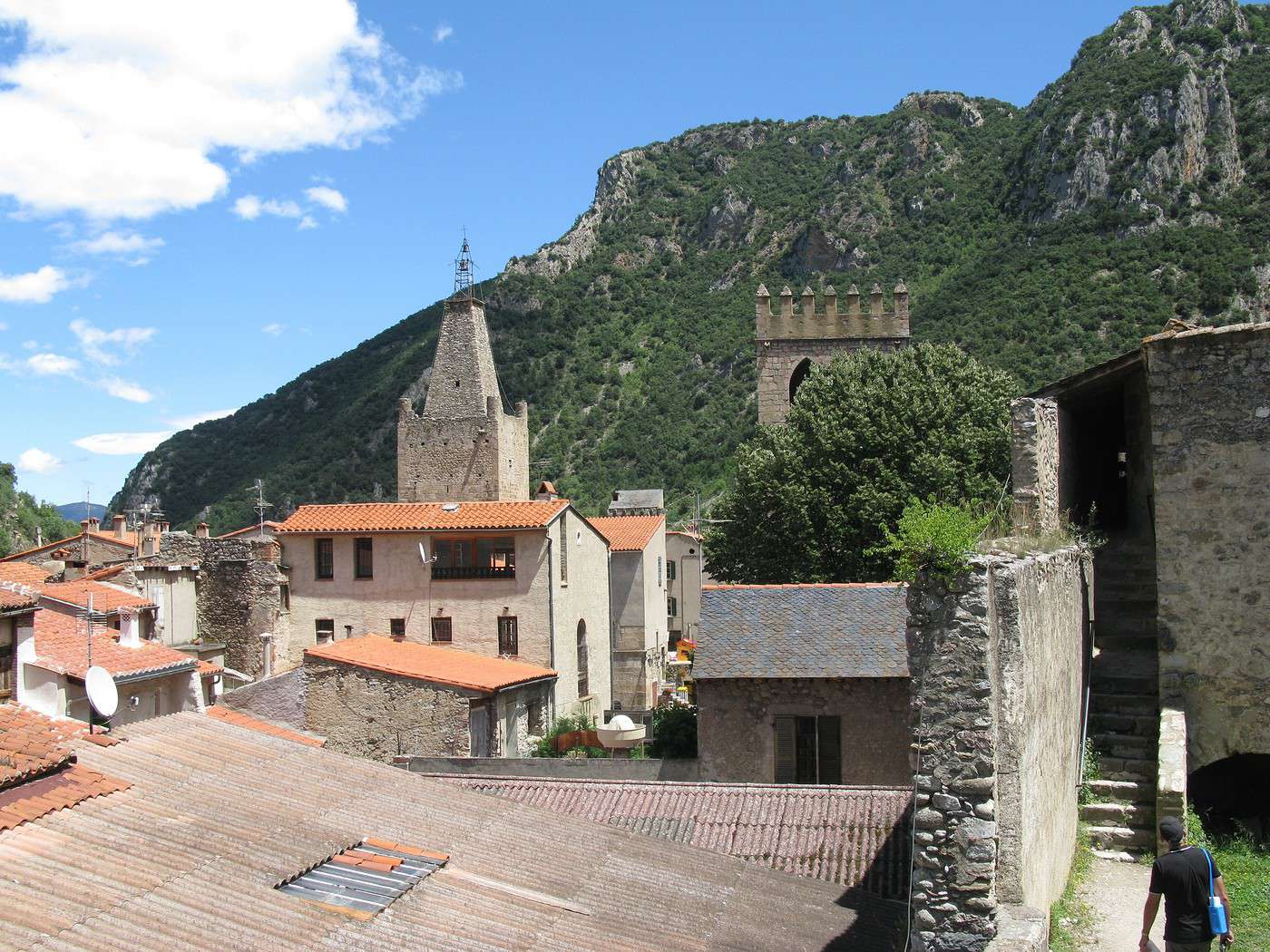 Villefranche-de-Conflent, Pyrénées-Orientales, France Villefranche-de-Conflent, Pyrénées-Orientales, France