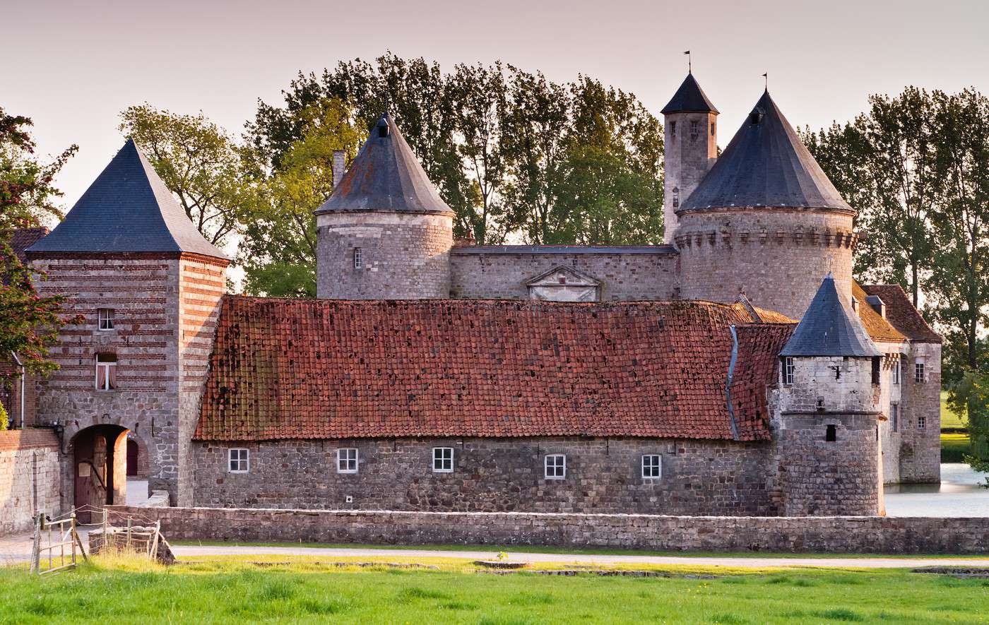 Château d'Olhain, Pas-de-Calais, France