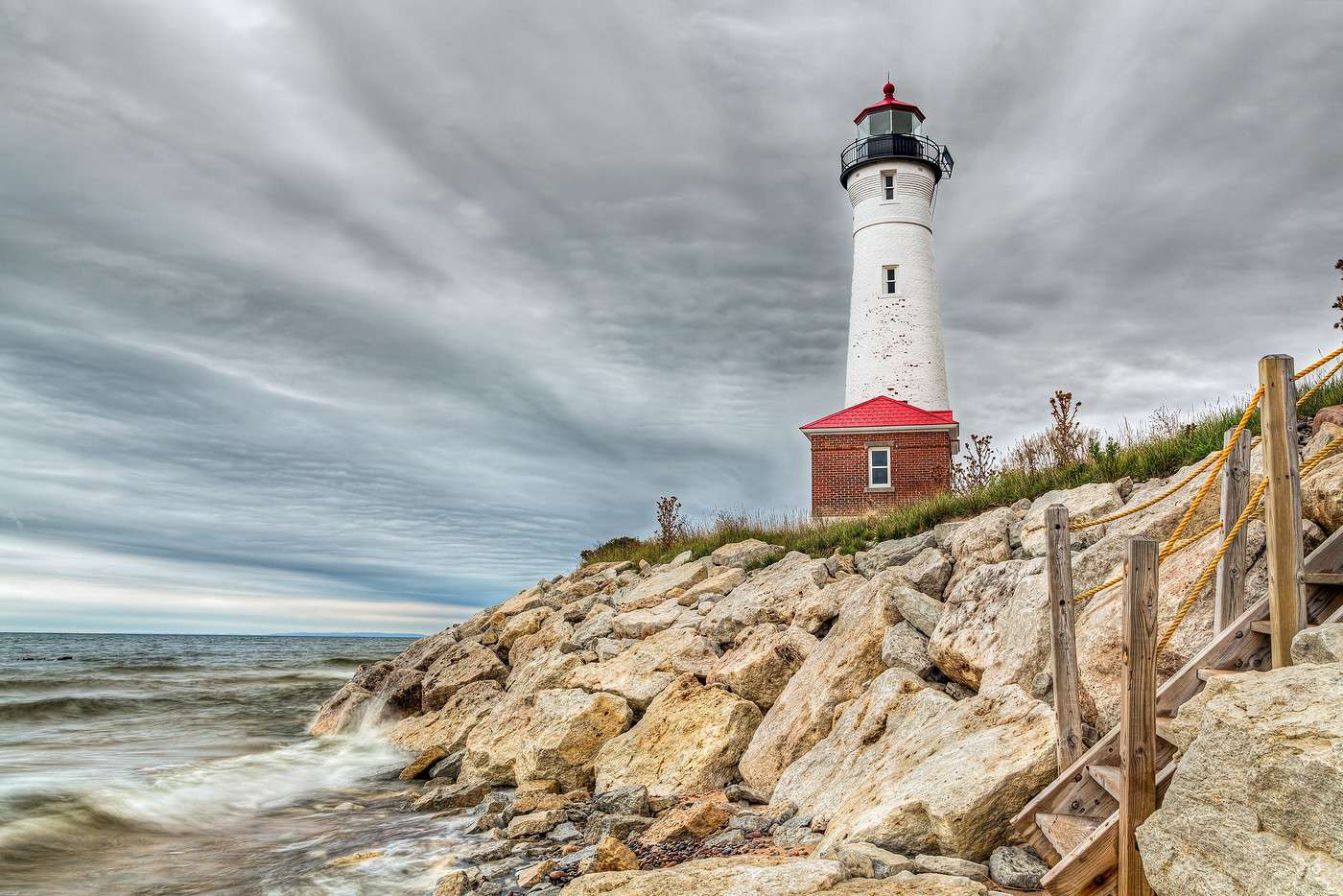 Crisp Point, Upper Peninsula, Michigan, États-Unis