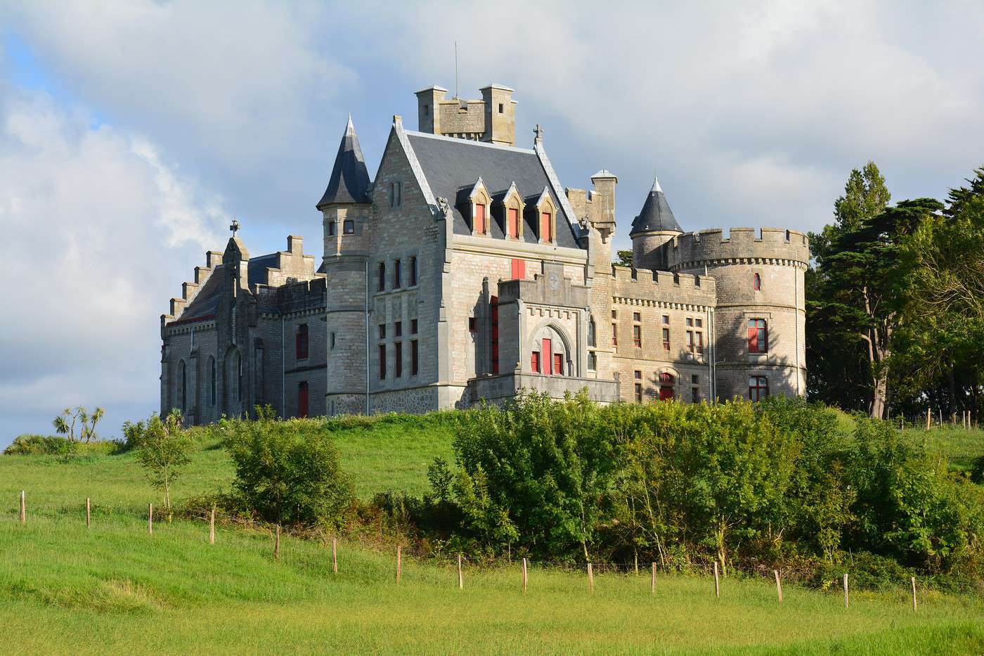 Château d'Abbadia, Hendaye, Pyrénées-Atlantiques, France Château d'Abbadia, Hendaye, Pyrénées-Atlantiques, France