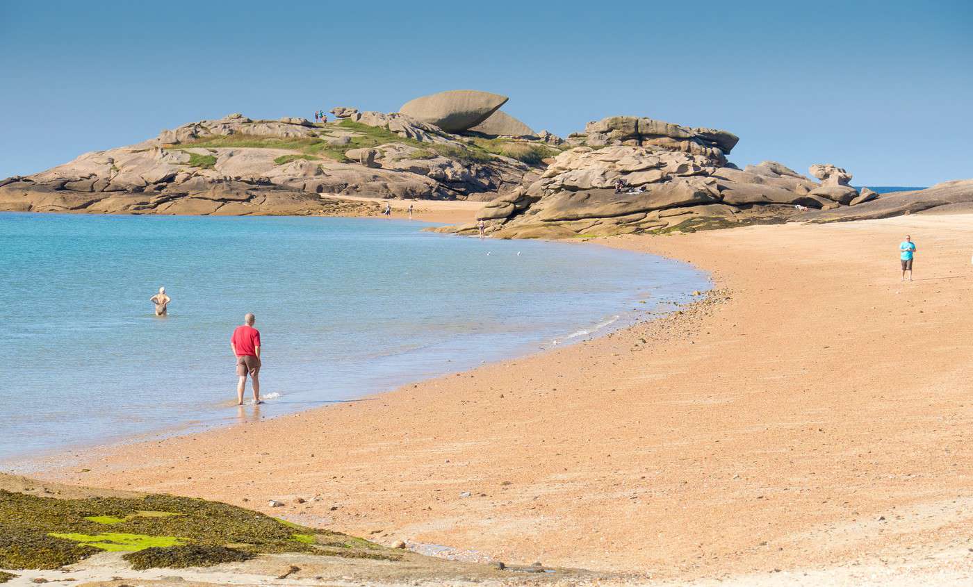 Plages de Trégastel, Trégastel, Côtes d'Armor, France Plages de Trégastel, Trégastel, Côtes d'Armor, France