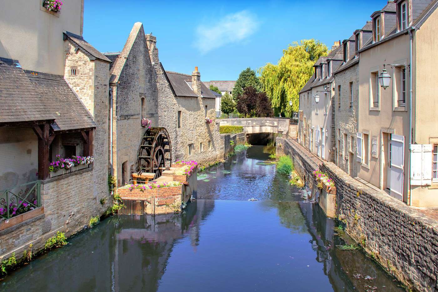 Centre-ville de Bayeux, Bayeux, Calvados, France