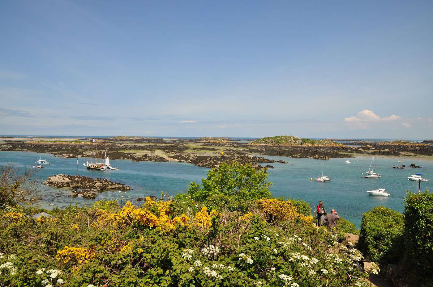 &Icirc;les Chausey, Granville, Manche, France