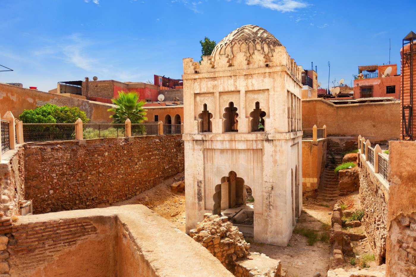 Qoubba Almoravide, Marrakech, Maroc Qoubba Almoravide, Marrakech, Maroc