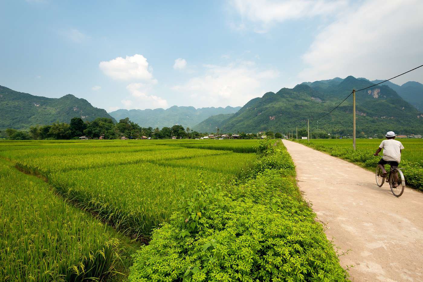 Vall&eacute;e de Mai Chau, Vietnam