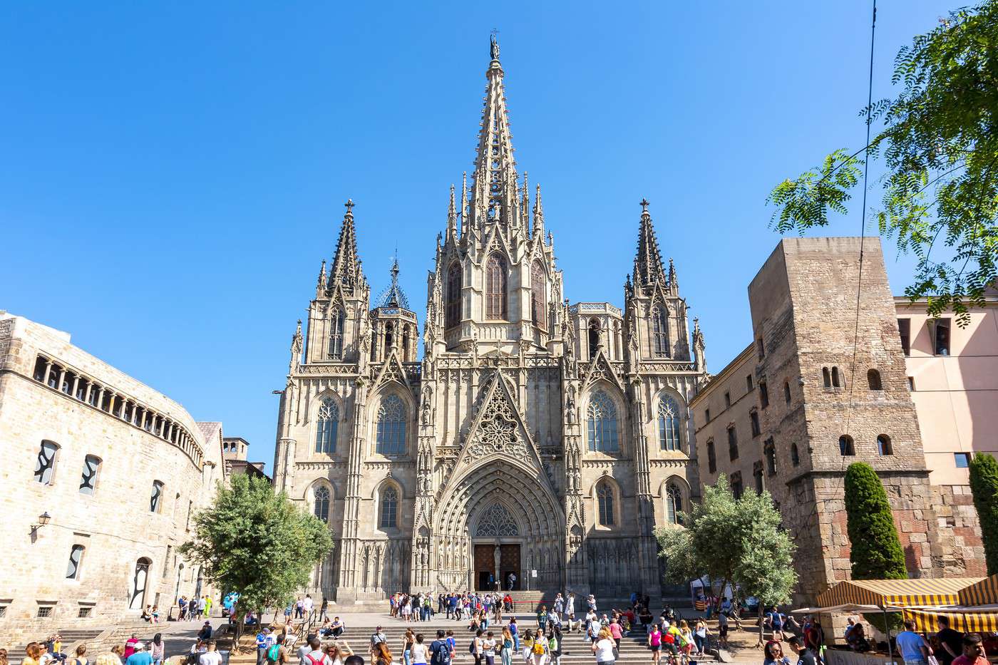 Cathédrale Santa Eulalia, Barcelone, Espagne Cathédrale Santa Eulalia, Barcelone, Espagne
