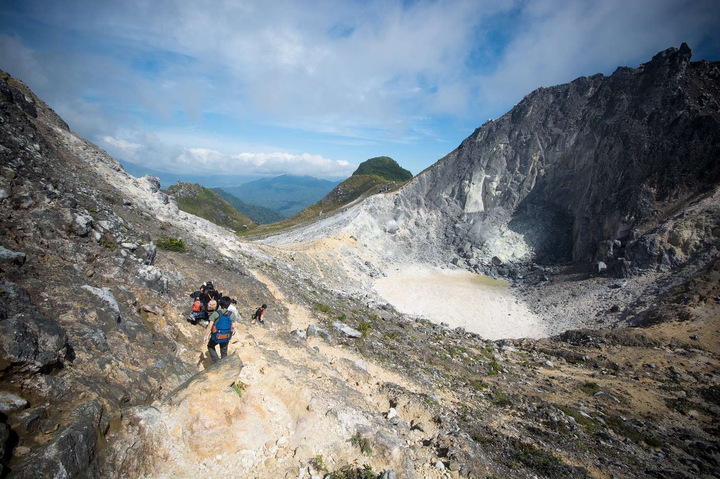 Mont Sibayak, Indonésie