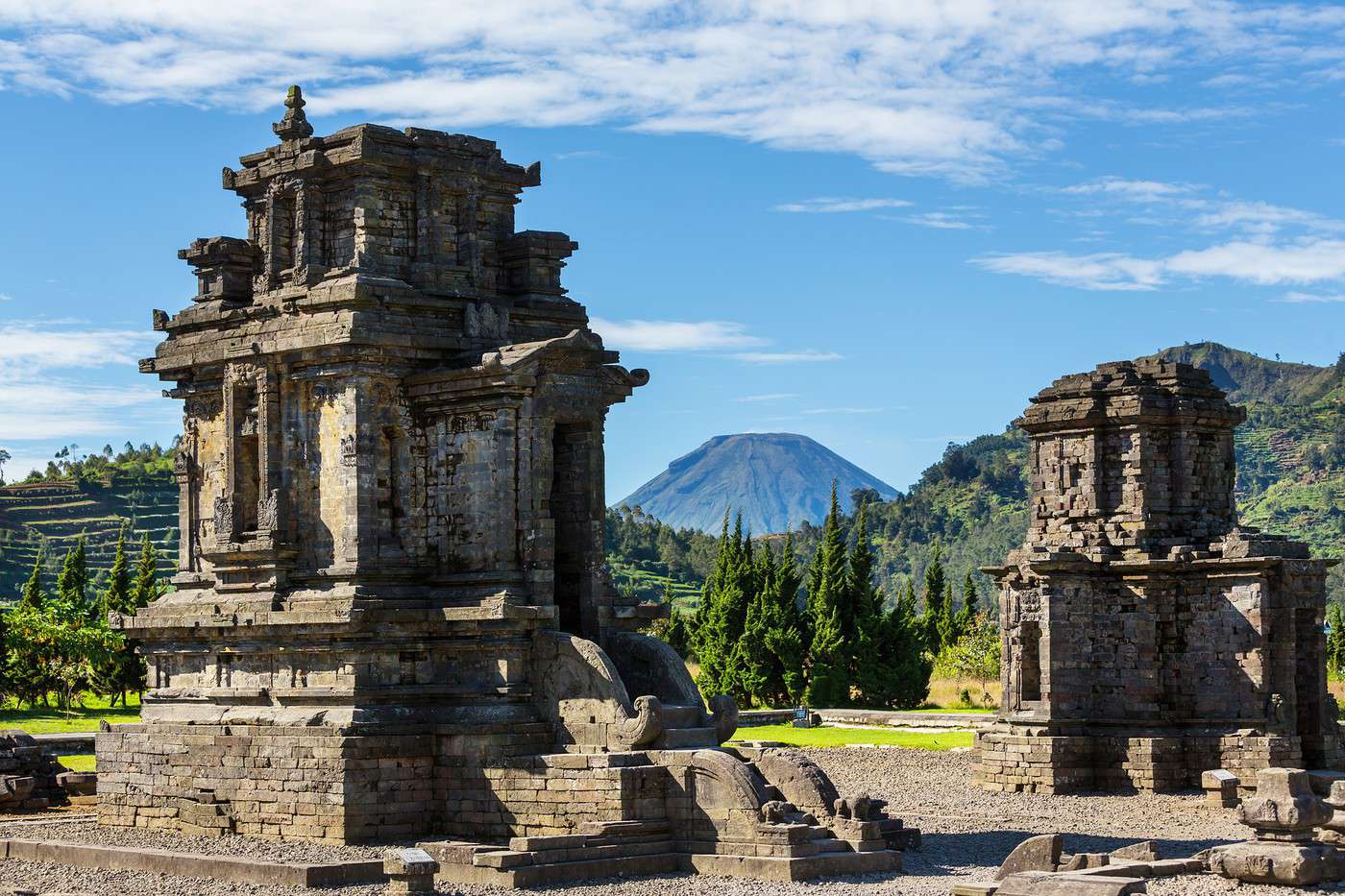 Plateau de Dieng, Indon&eacute;sie