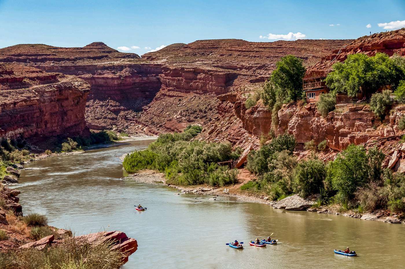 Rivière San Juan, Utah, États-Unis