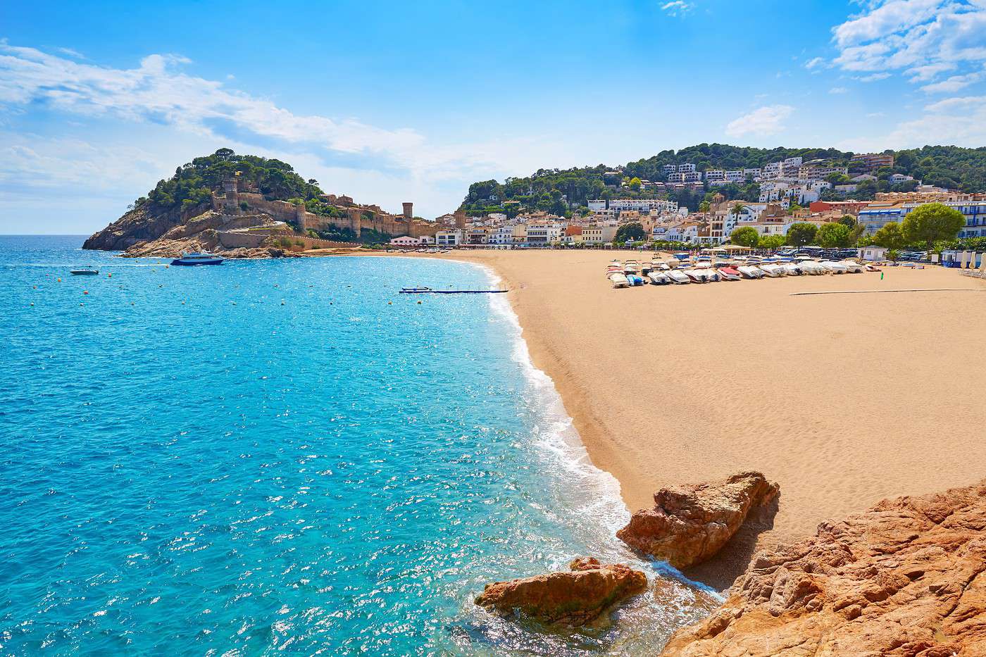 Plages de Tossa de Mar, Tossa de Mar, Espagne