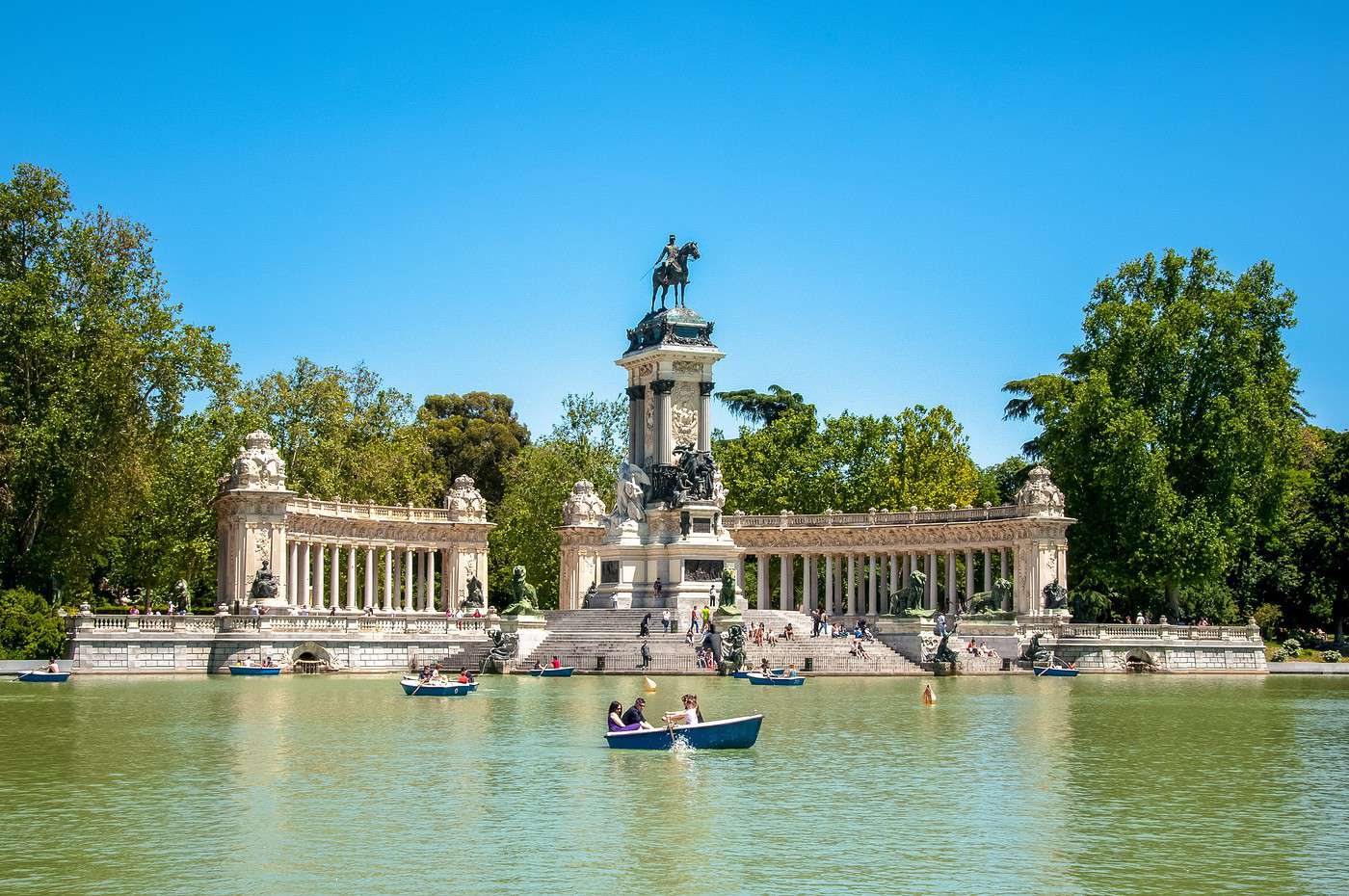 Parc du Retiro, Madrid, Espagne