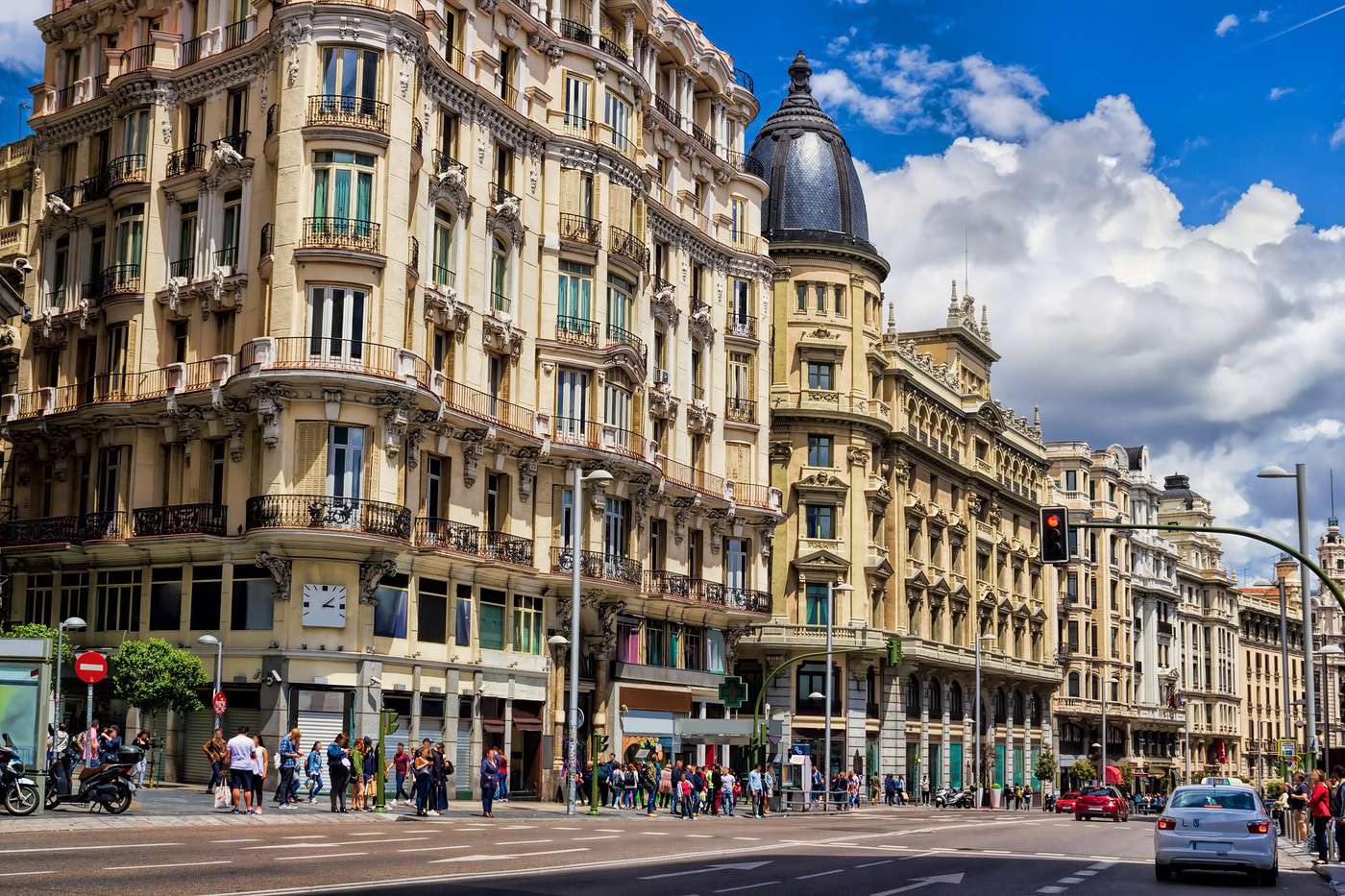 Gran Via, Madrid, Espagne