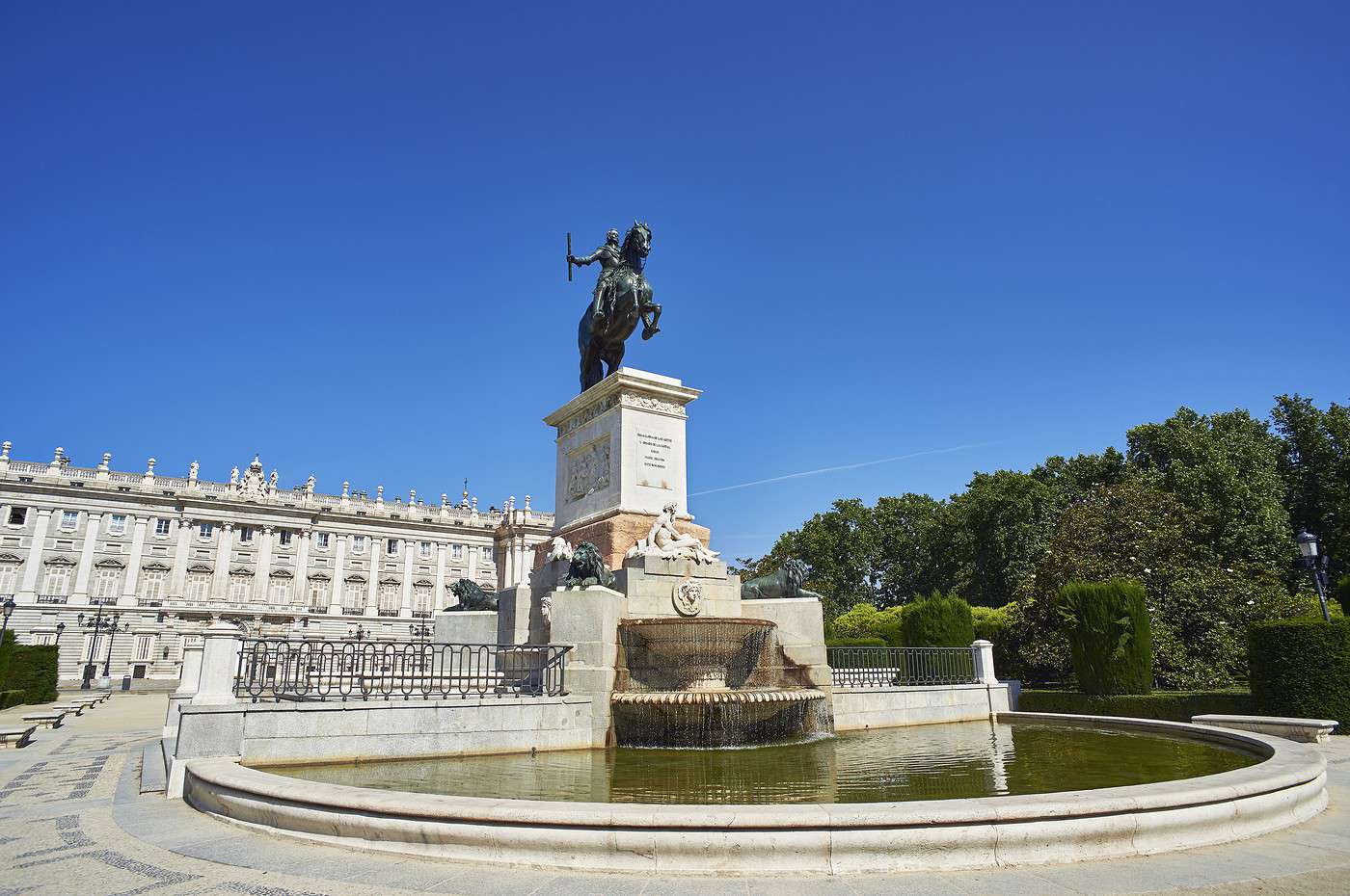 Plaza de Oriente, Madrid, Espagne
