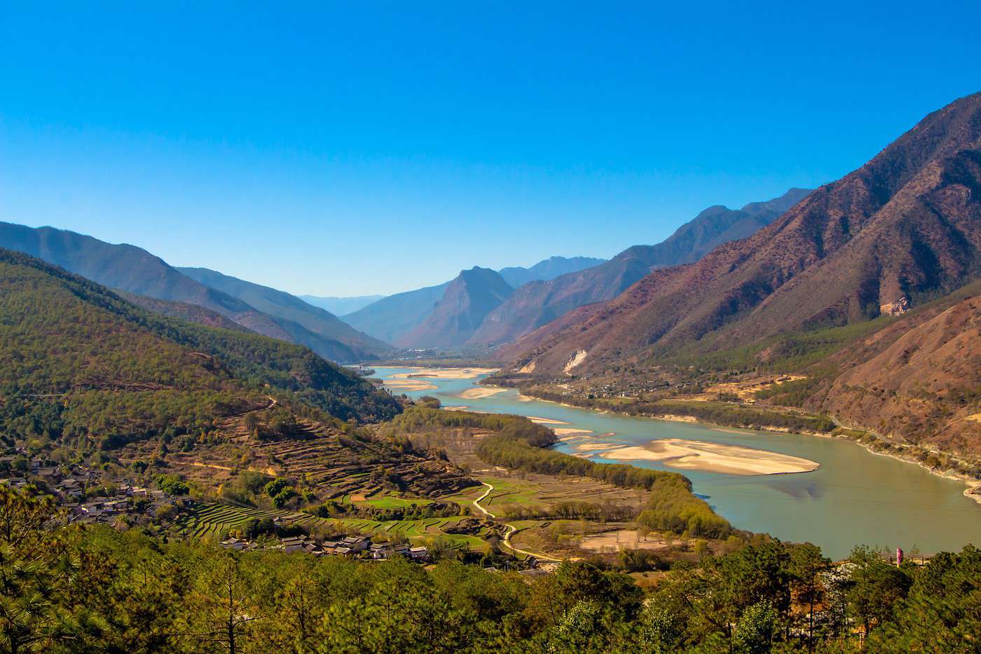 Fleuve Yangtze, Chine