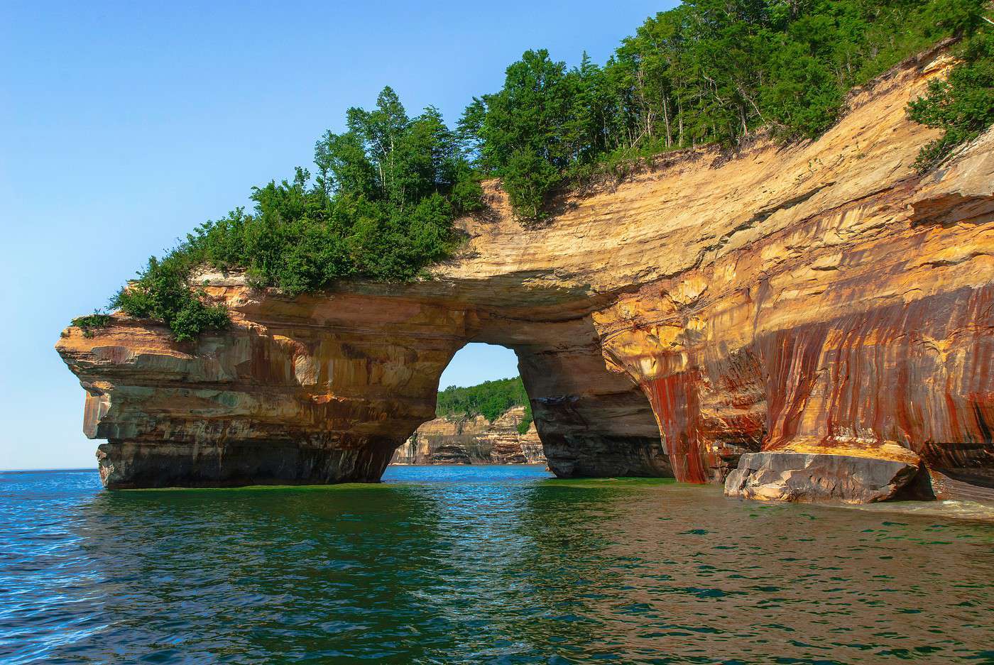 Pictured Rocks National Lakeshore, Michigan, États-Unis