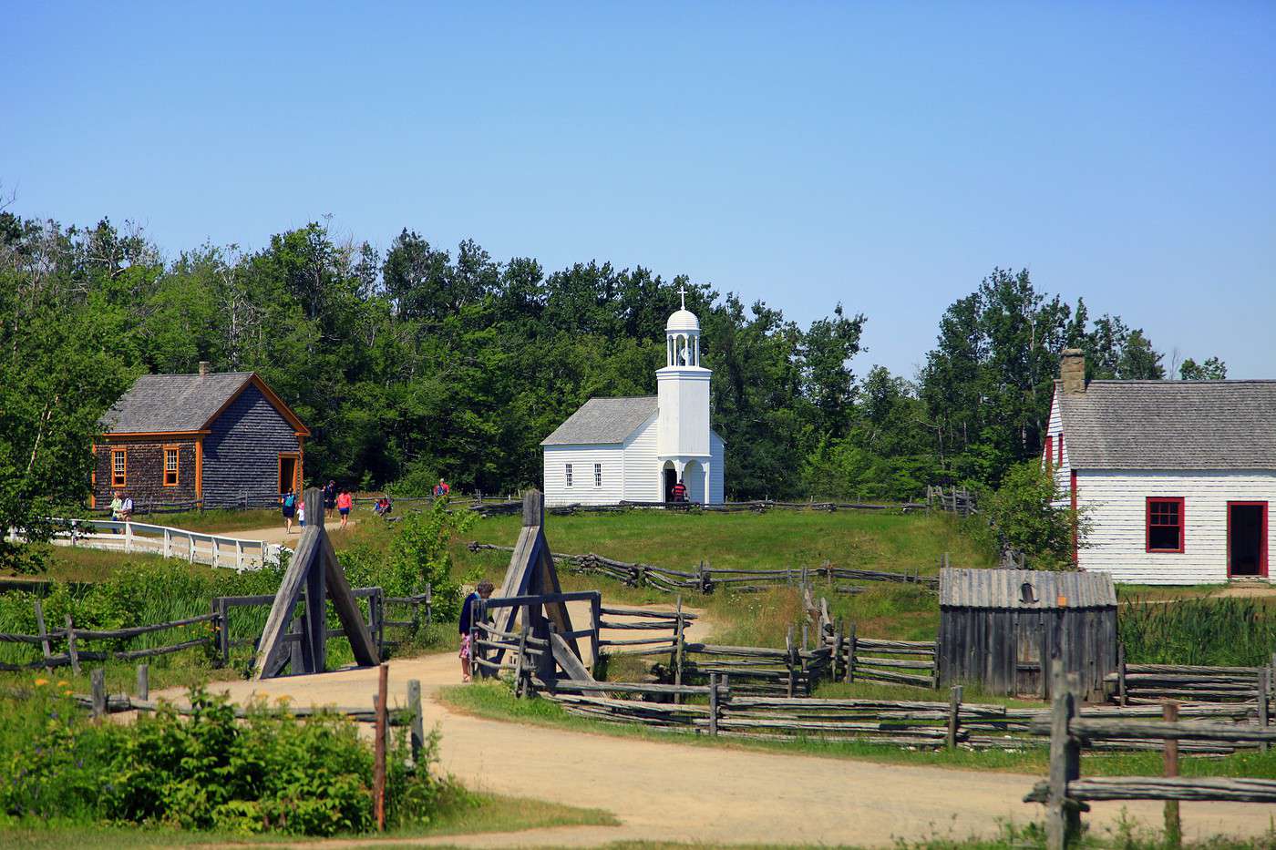 Village historique acadien, Nouveau-Brunswick, Canada