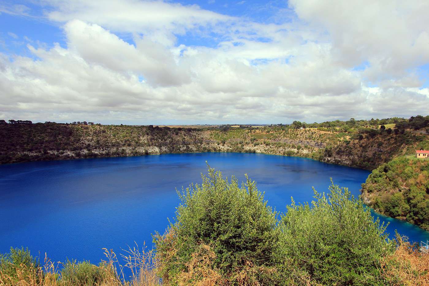 Blue Lake, Mount Gambier, Australie-Méridionale, Australie