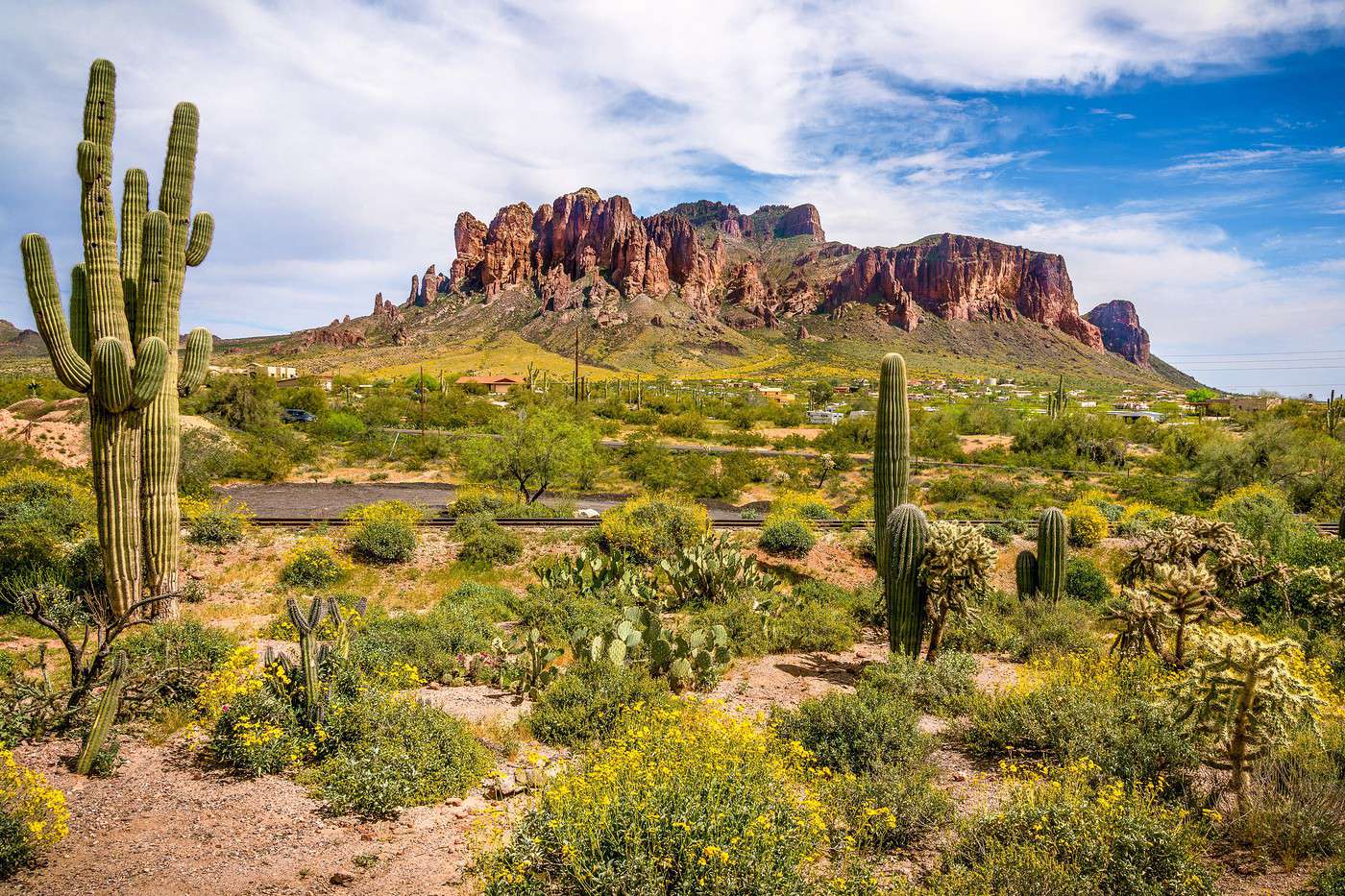 Monts de la Superstition, Arizona, &Eacute;tats-Unis