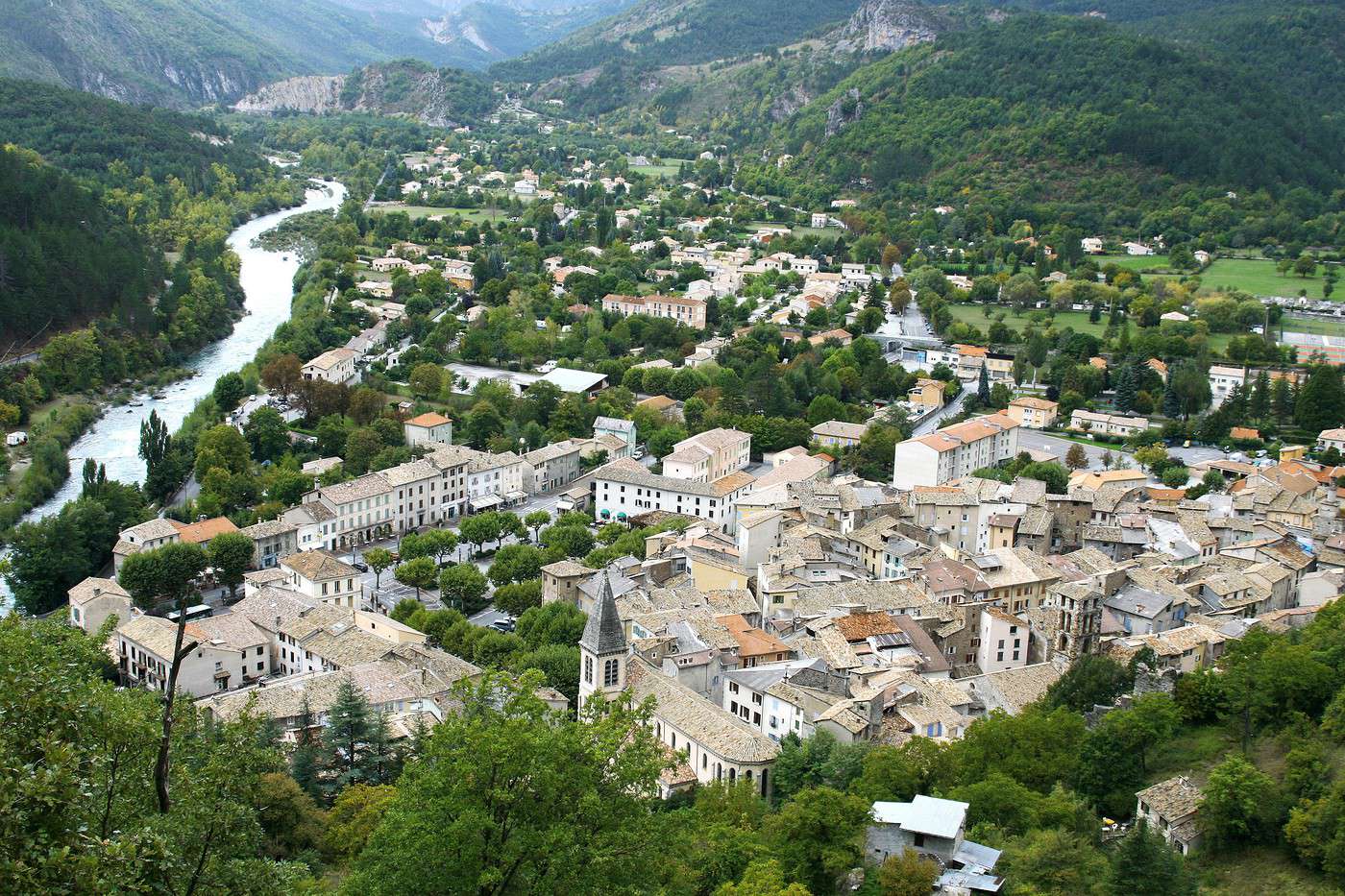 Castellane, Alpes de Haute-Provence, France