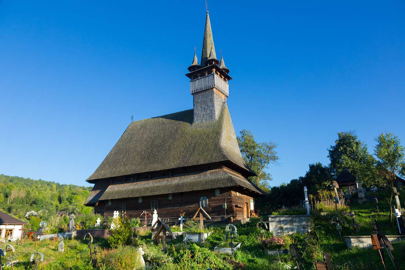 &Eacute;glise Sf. Nicolae, Maramures, Roumanie
