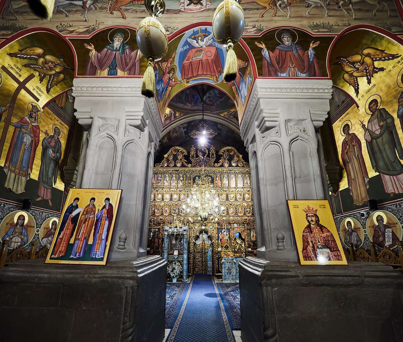 Monast&egrave;re de Putna, Roumanie