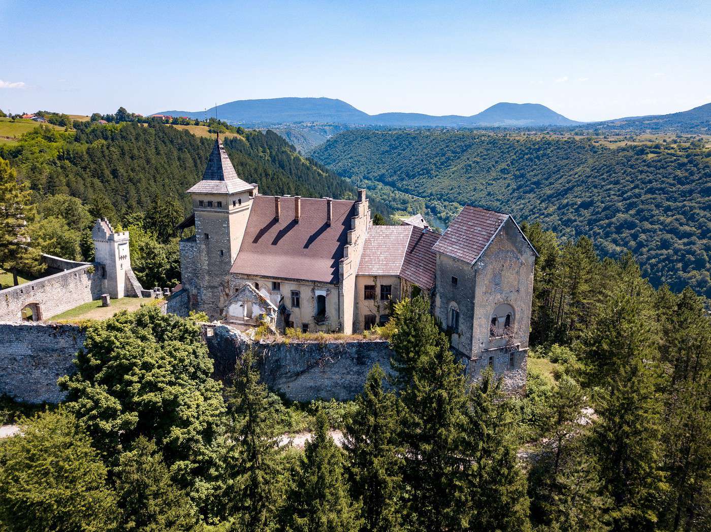 Château d'Ostrozac, Bosnie-Herzégovine