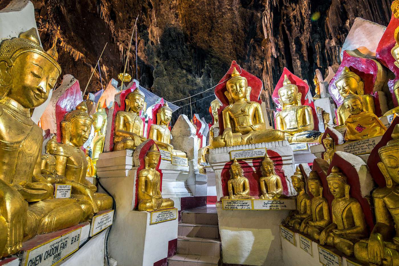 Grottes de Pindaya, Birmanie