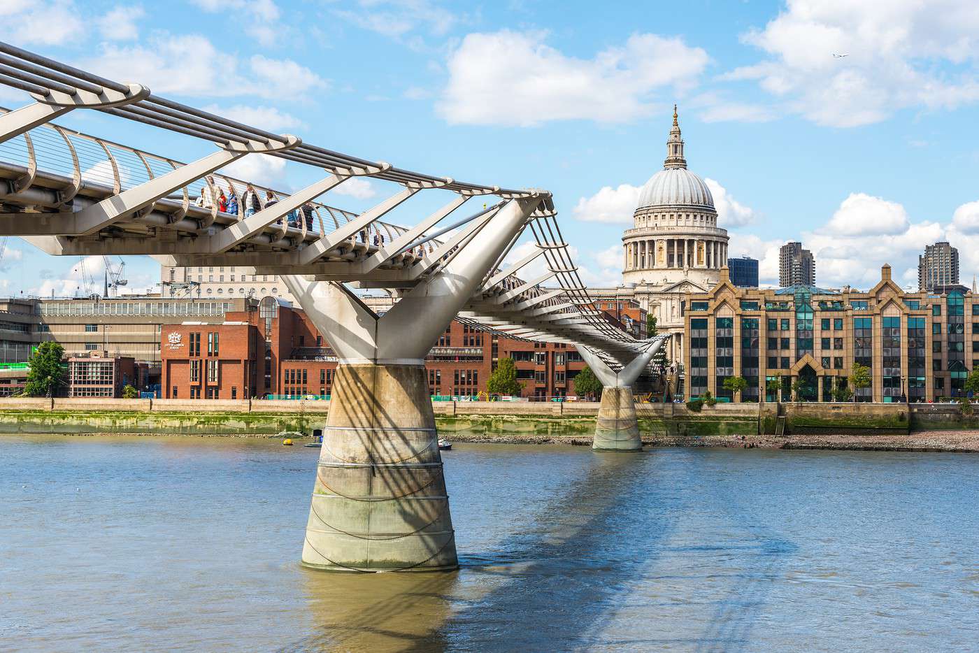 Millennium Bridge, Londres, Grande Bretagne