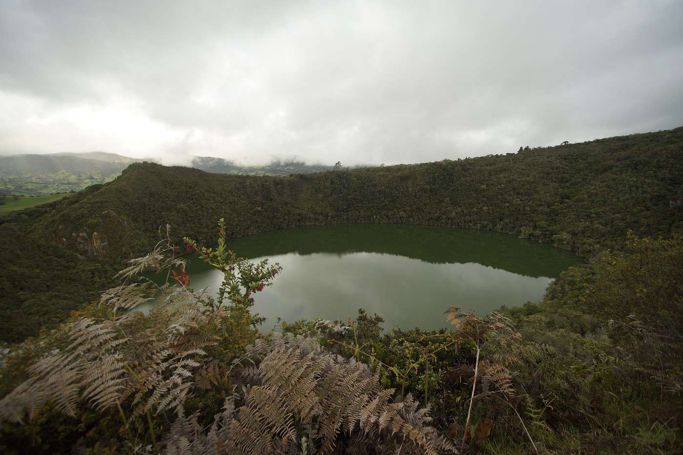 Laguna de Guatavita, Colombie