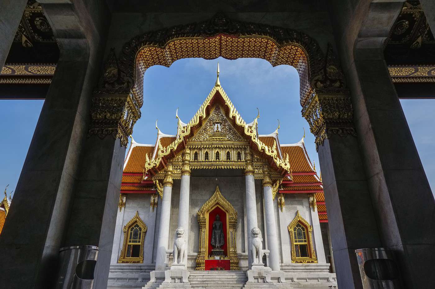 Wat Benchama Bophit, Bangkok, Thaïlande Wat Benchama Bophit, Bangkok, Thaïlande