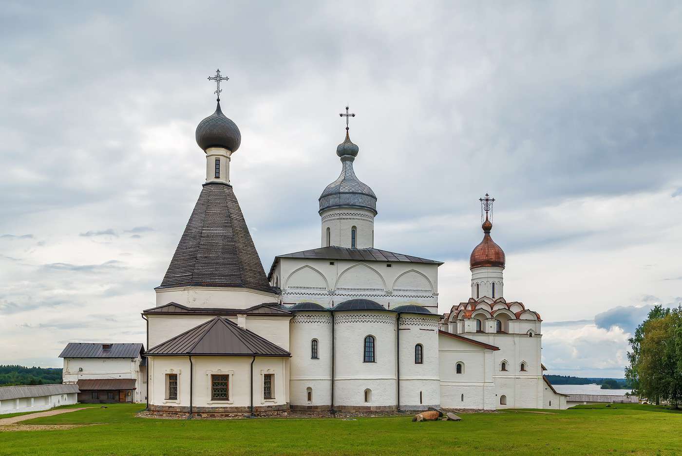 Monast&egrave;re de Ferapontov, Russie