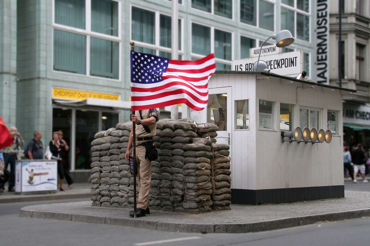 Checkpoint Charlie, Berlin, Allemagne Checkpoint Charlie, Berlin, Allemagne