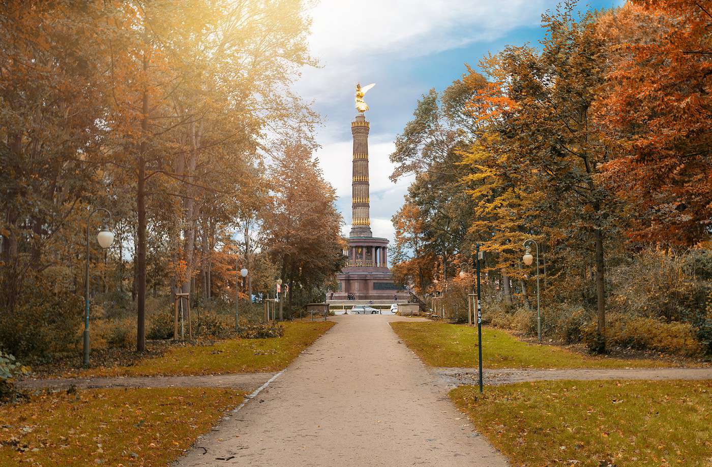 Tiergarten, Berlin, Allemagne Tiergarten, Berlin, Allemagne