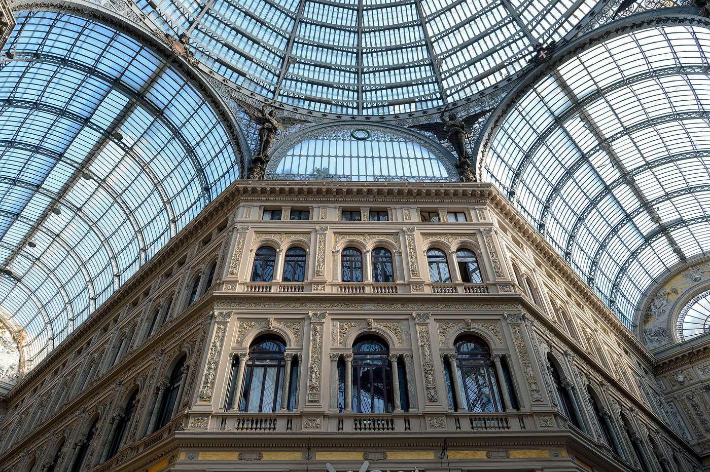 Galerie Umberto I, Naples, Italie